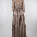 Abito lungo Fango con strass all over AT121 27 ATELIER LEGORA 