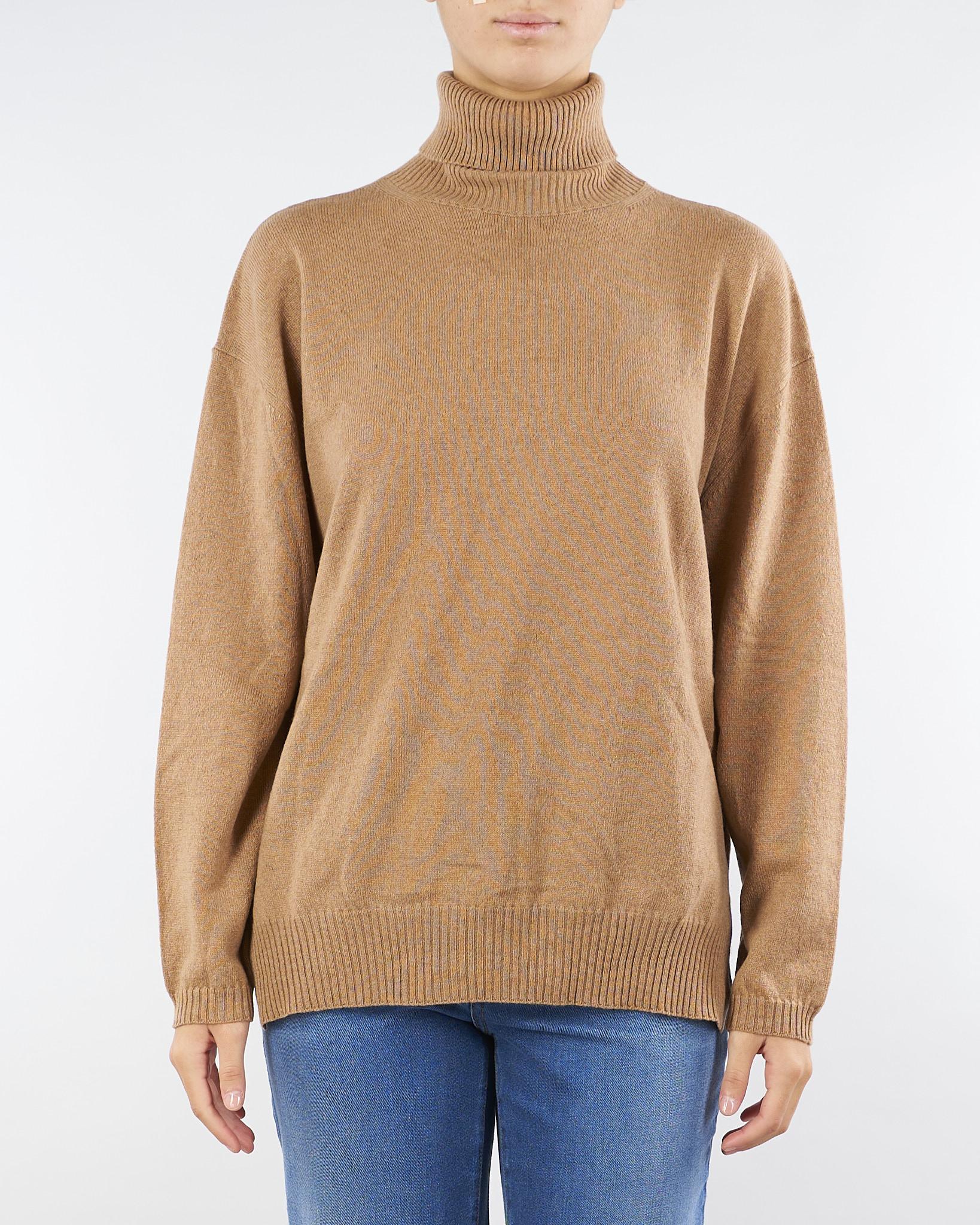 Maglia Beige dolcevita in cashmere TT3533 12926 TWIN SET 