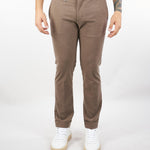 Pantalone Roxy Tortora in flanella di lana GC1PFW25266843 M084 GOLDEN CRAFT 