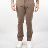Pantalone Roxy Tortora in flanella di lana GC1PFW25266843 M084 GOLDEN CRAFT 