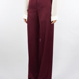 Pantalone in satin Bordeaux WOLF 1 MARELLA 