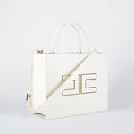 Borsa Tote grande Milk con logo BS32A56E2 DZ9 ELISABETTA FRANCHI 