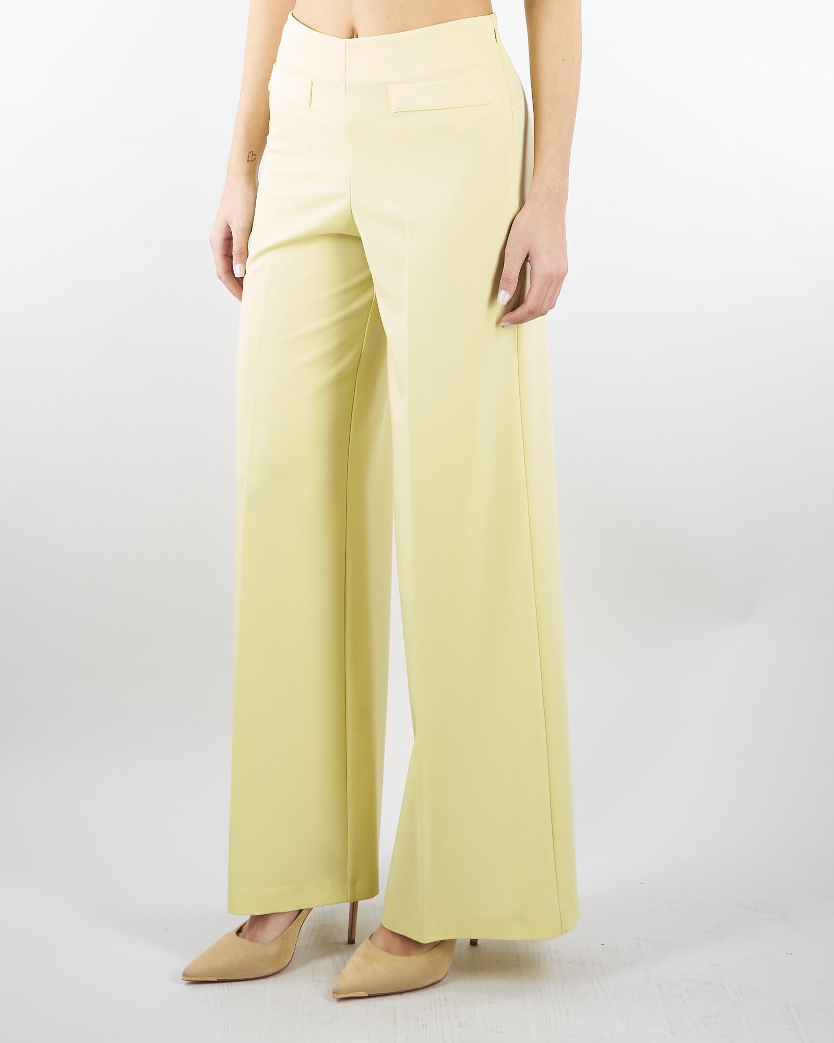 Pantalone Lime in tela fluida PA03001TTEL0015 V0774 SIMONA CORSELLINI 