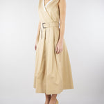 Abito Beige in gabardina WKDCONO 3 MAX MARA WEEKEND 