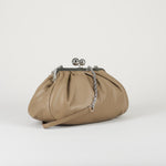 Borsa Pasticcino Bag Tortora medium in montone WKACUBICO 84 MAX MARA WEEKEND 