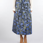 Gonna Verde-Blu a fantasia GIN 2238 NENETTE 