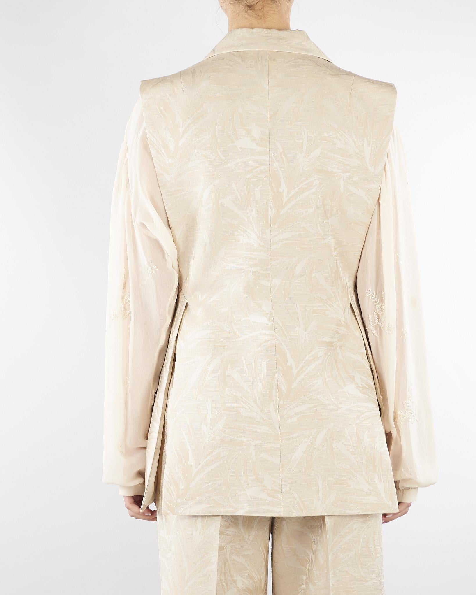Gilet jacquard Beige GT0143220710 014 SEVENTY 