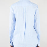 Camicia Celeste in tela di lino WKDWERNER 20 MAX MARA WEEKEND 