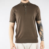 Maglia a polo Moro in puro cotone DK17041 85 DIKTAT 