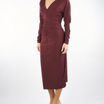 Abito Bordeaux in jersey GOYA 2 MAX MARA STUDIO 
