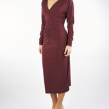 Abito Bordeaux in jersey GOYA 2 MAX MARA STUDIO 