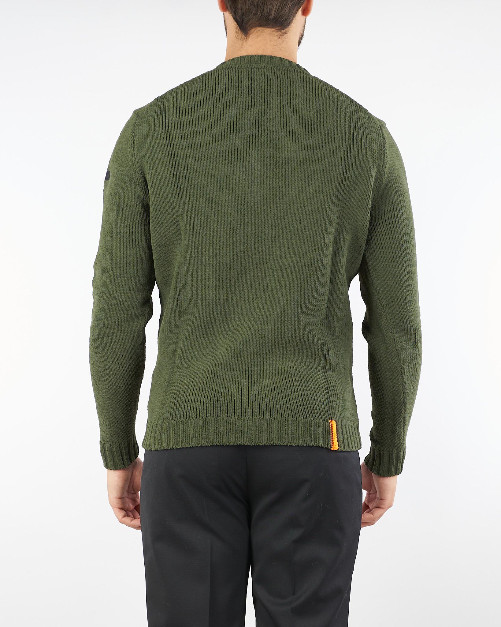 Maglia Verde Cinematt Round Knit W25160 21 RRD 