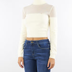 Dolcevita Milk in maglia con logo gioiello MK54T57E2 DZ9 ELISABETTA FRANCHI 