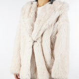 Pelliccia Naturale con cappuccio TF2090 12879 TWIN SET 