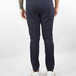 Pantalone Blu in fresco lana con elastico in vita Max GC1PFW25266847 E044 GOLDEN CRAFT 