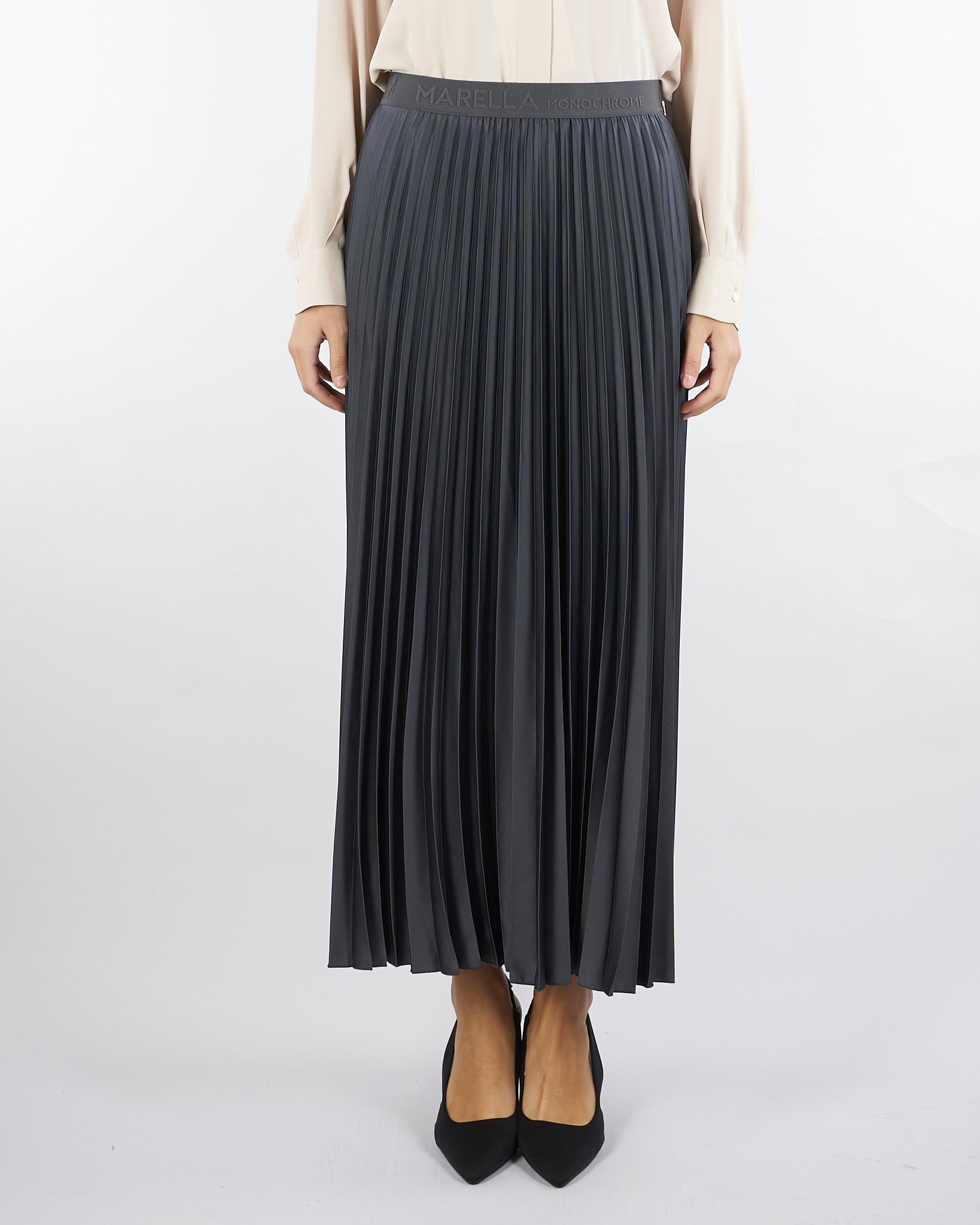 Gonna plissé Antracite PONTIAC 4 MARELLA 