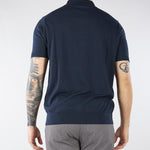 Maglia a polo Blu in puro cotone DK17041 89 DIKTAT 