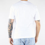 T-shirt Bianco in cotone Supima DK17103 02 DIKTAT 
