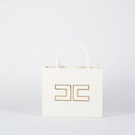 Borsa Tote piccola Milk con logo BS33A56E2 DZ9 ELISABETTA FRANCHI 