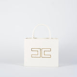 Borsa Tote piccola Milk con logo BS33A56E2 DZ9 ELISABETTA FRANCHI 