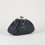 Borsa Pasticcino Bag Blu medium in montone WKACUBICO 91 MAX MARA WEEKEND 