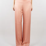 Pantaloni dritti Pesca in raso RA6002T448A 61220 BLUGIRL 