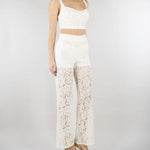 Pantalone Panna in pizzo NS210 02 NO SECRETS 