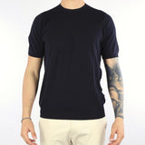 Maglia Nero in crèpe di cotone