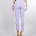Pantaloni Lilla in doppio crêpe stretch con dettagli logo PA16361E2 EV7 ELISABETTA FRANCHI 