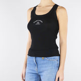 Top Nero in maglia con logo TK80B61E2 110 ELISABETTA FRANCHI 