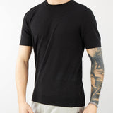 Maglia misto lana e lyocell a punto rasato dritto e rovescio ASV Emporio Armani