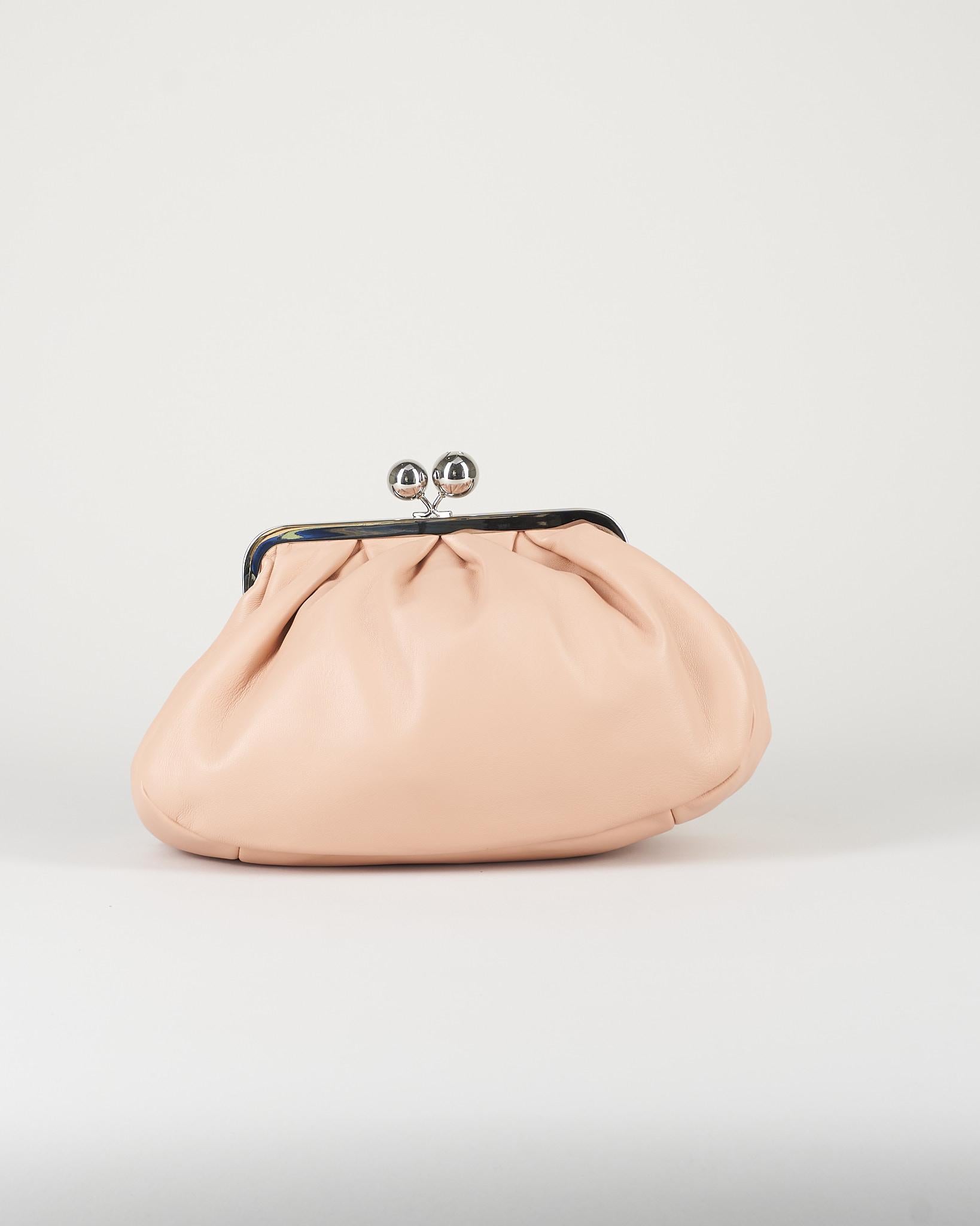 Borsa Pasticcino Bag Rosa medium in montone WKACUBICO 85 MAX MARA WEEKEND 