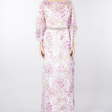 Abito lungo a fantasia