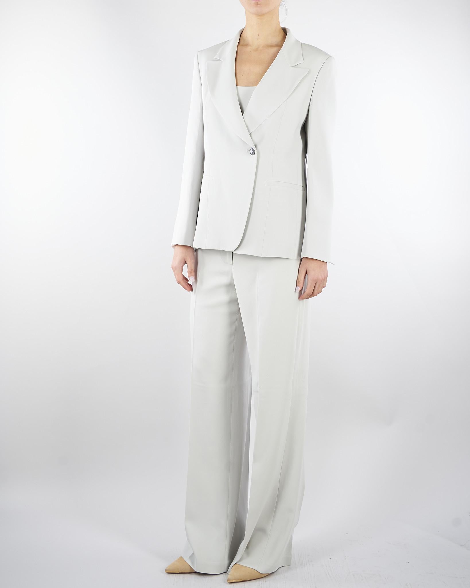 Pantalone Calce lungo relax fit elasticato dietro in cady crêpe viscosa PT1173460206 902 SEVENTY 