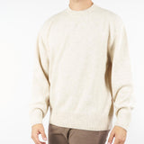 Maglia Panna Melange in lana MA3404 2 I'M BRIAN 