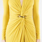 Abito Sun Red Carpet in jersey cupro con logo gioiello ABR2961E2 EV4 ELISABETTA FRANCHI 