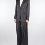 Pantaloni Antracite gessati D47EP069EB3 MFA83 ERMANNO BY ERMANNO SCERVINO 