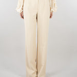 Pantalone Evere Crema wide leg EVER 690 NENETTE 