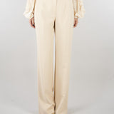 Pantalone Evere Crema wide leg EVER 690 NENETTE 