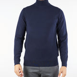 Maglia lupetto Blu in misto lana DK97014 89 DIKTAT 