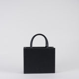 Tote piccola con impunture a contrasto