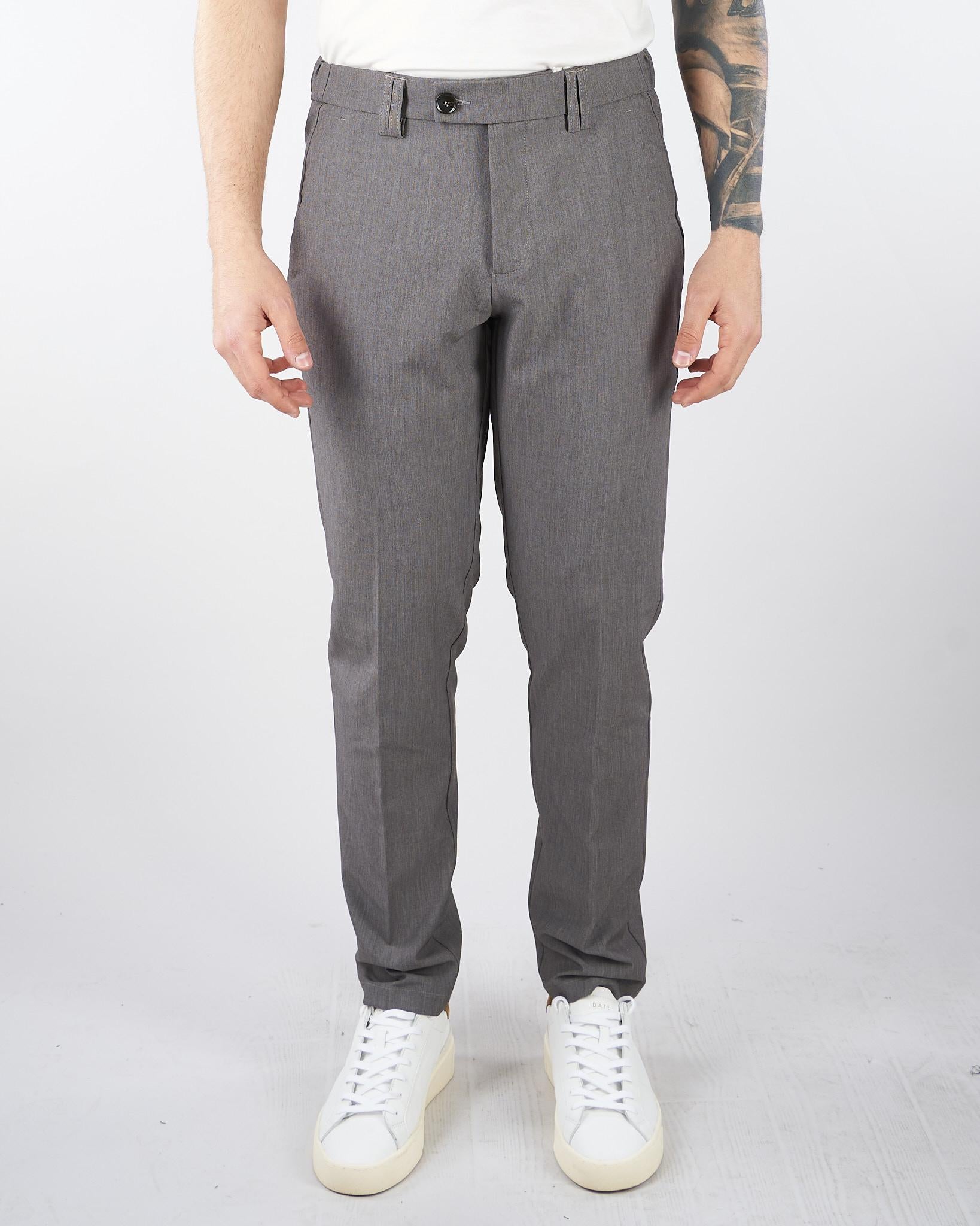 Pantalone Grigio con elastico in vita U7000G5417 73 UNGARO 