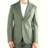 Abito Verde in tessuto Solaro monopetto