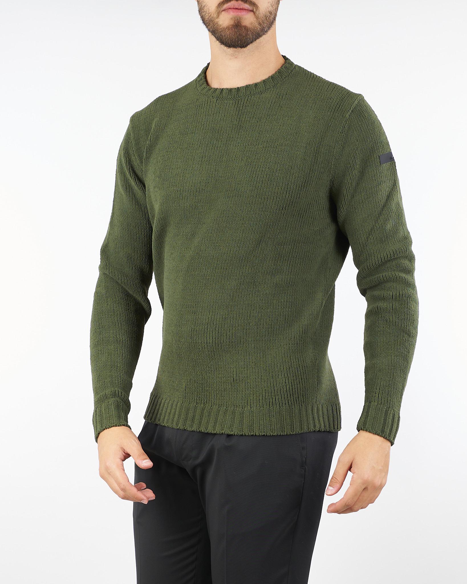 Maglia Verde Cinematt Round Knit W25160 21 RRD 