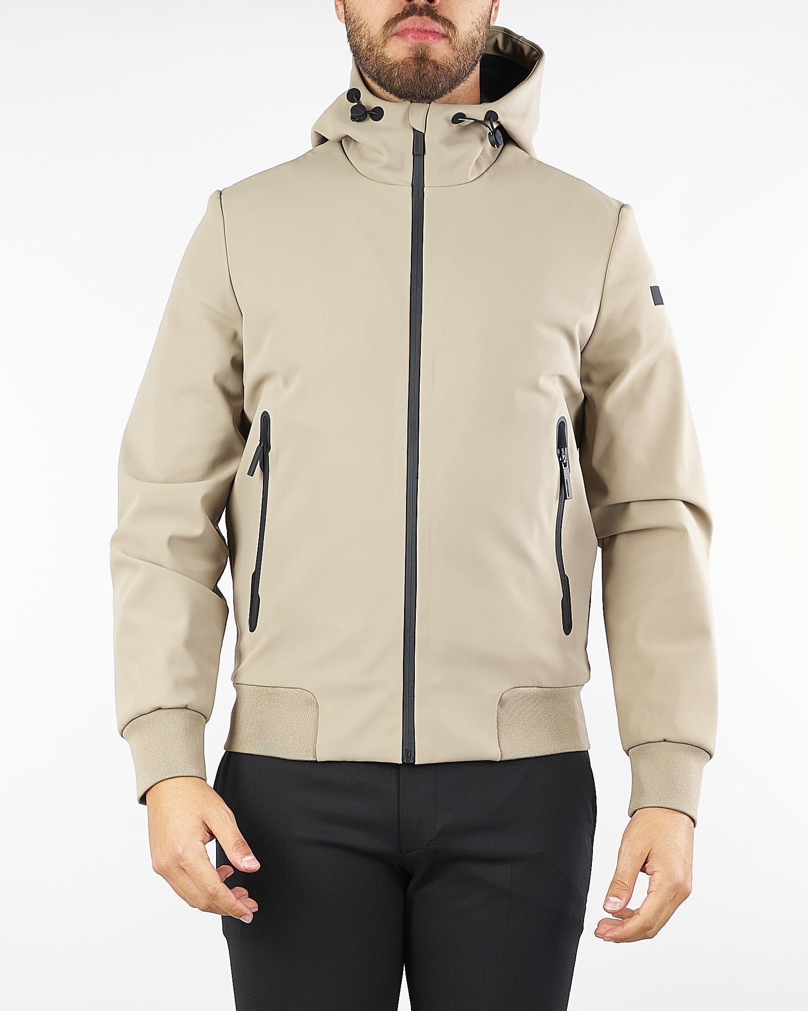 Giubbotto Beige Surflex Winter Thermo Hood Zip Jkt W25044 87 RRD 