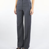 Pantalone Antracite in flanella stretch LAMBRO 3 MAX MARA STUDIO 