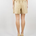 Shorts Sabbia in gabardina di lino WKIVELETTA 1 MAX MARA WEEKEND 