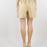 Shorts Sabbia in gabardina di lino WKIVELETTA 1 MAX MARA WEEKEND 