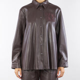 Camicia Moka in ecopelle Francis FRANCIS 650 NENETTE 