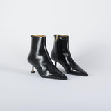 Stivaletto Nero in pelle 702 99 WO MILANO 